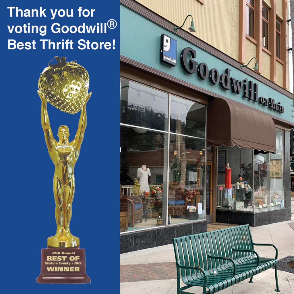 Goodwill Best Thrift Store in Ventura graphic